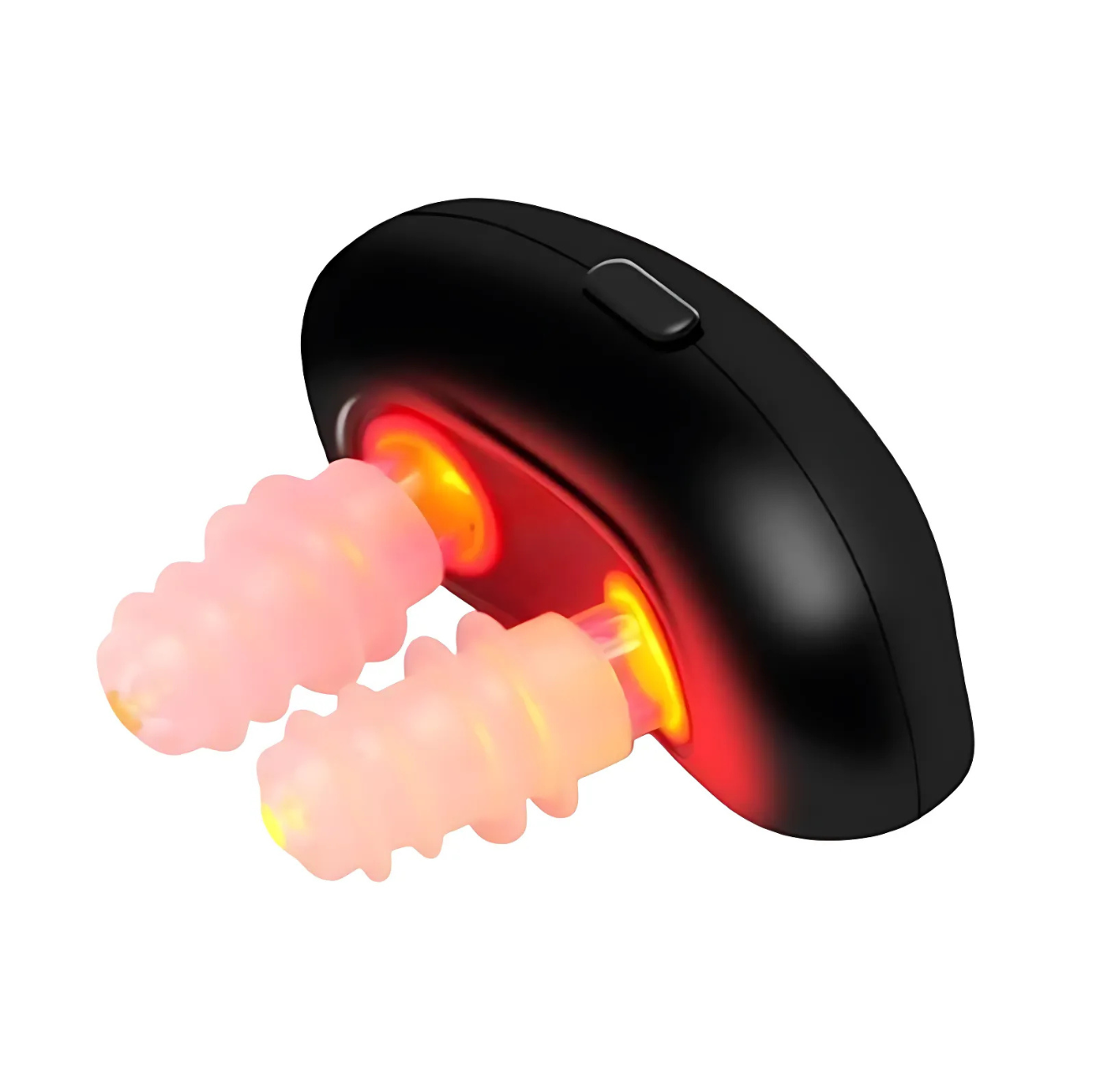 The Infinite Shop nasal therapy device with dual silicone massage tips and red light therapy for sinus relief and improved breathing